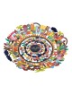 Personalized Hand Painted Laser Cut Bowl - Jerusalem